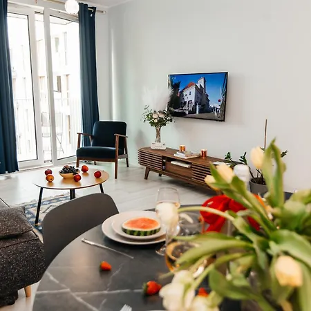 Apartament Maya's Flats 52 - Walowa 40 Gdańsk